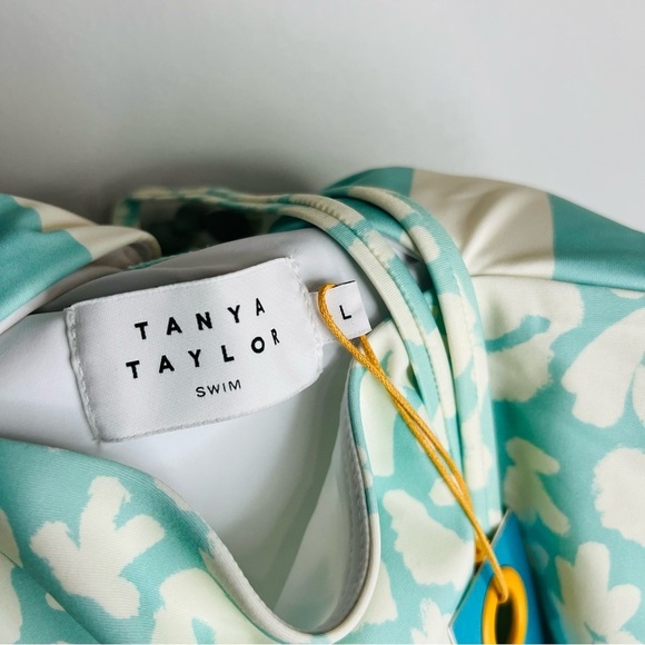 NWT Tanya Taylor Womens  Emmy One-Piece, Blue size large - Picture 6 of 7